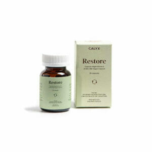 calyx wellnes restore cbd isolate capsules 750mg