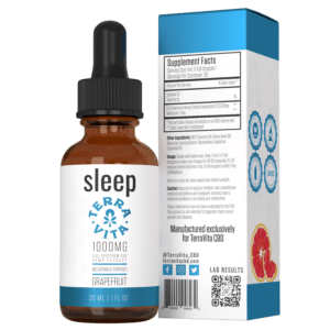Terra Vita Full Spectrum CBD Tincture 'Sleep' Grapefruit 1000mg 2