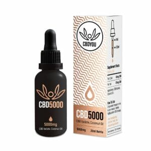 chilliwack cbdyou original tincture cbd isolate 5000mg